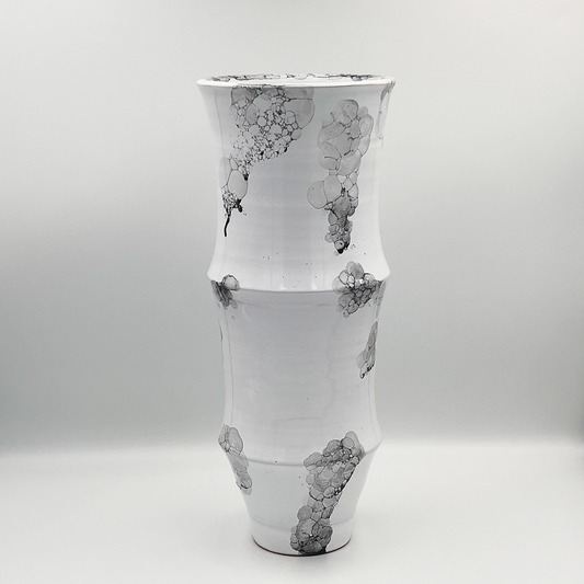 White Bamboo Vase IIII