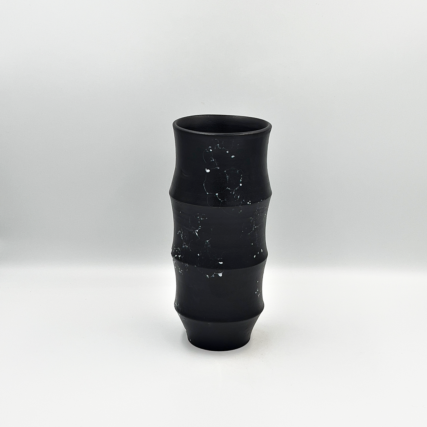 Black Bamboo Vase VII