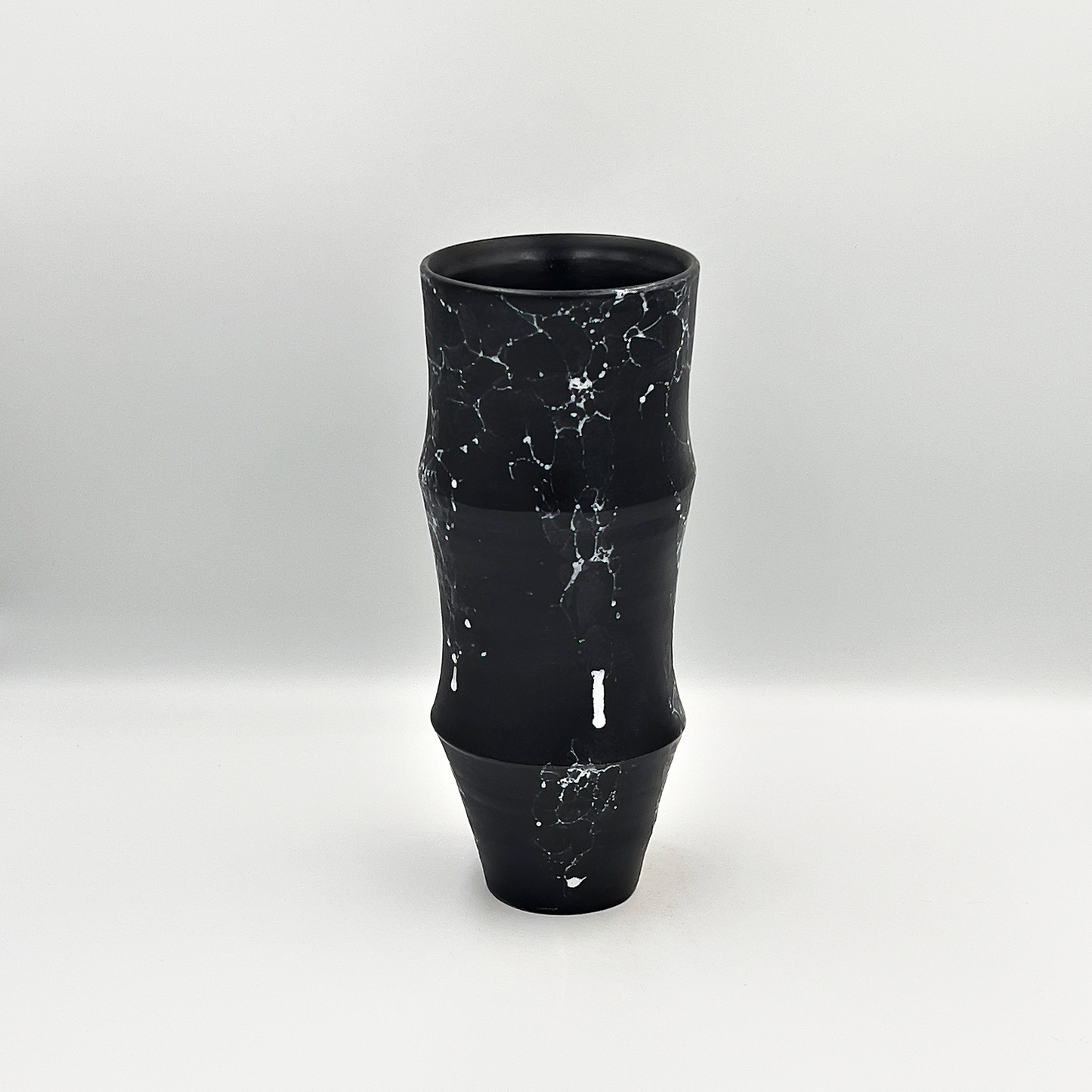 Black Bamboo Vase VI