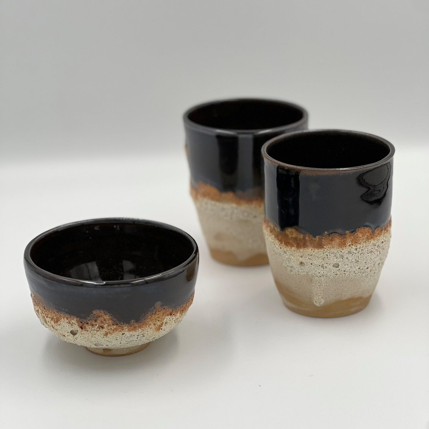 Black Earthen Chawan