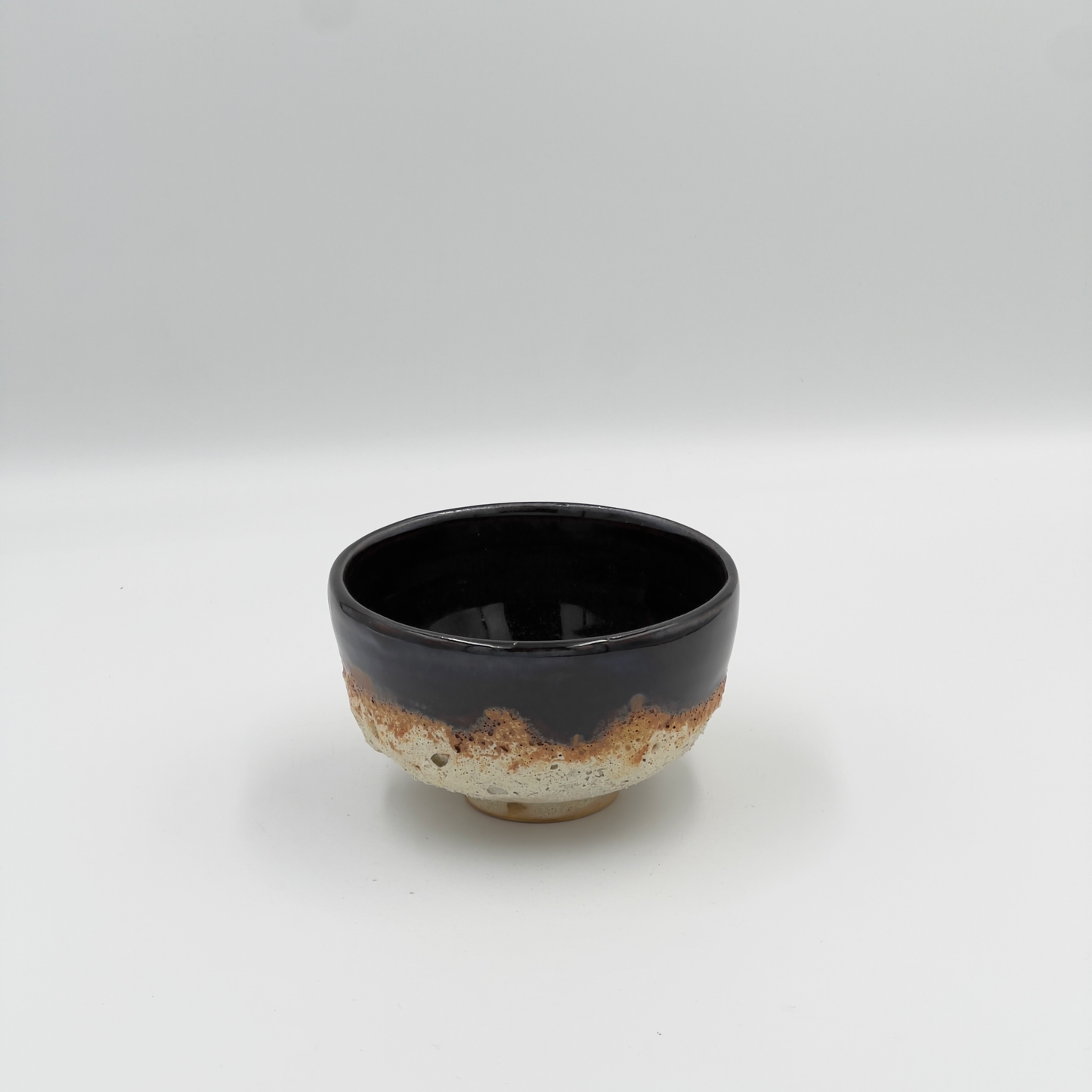 Black Earthen Chawan