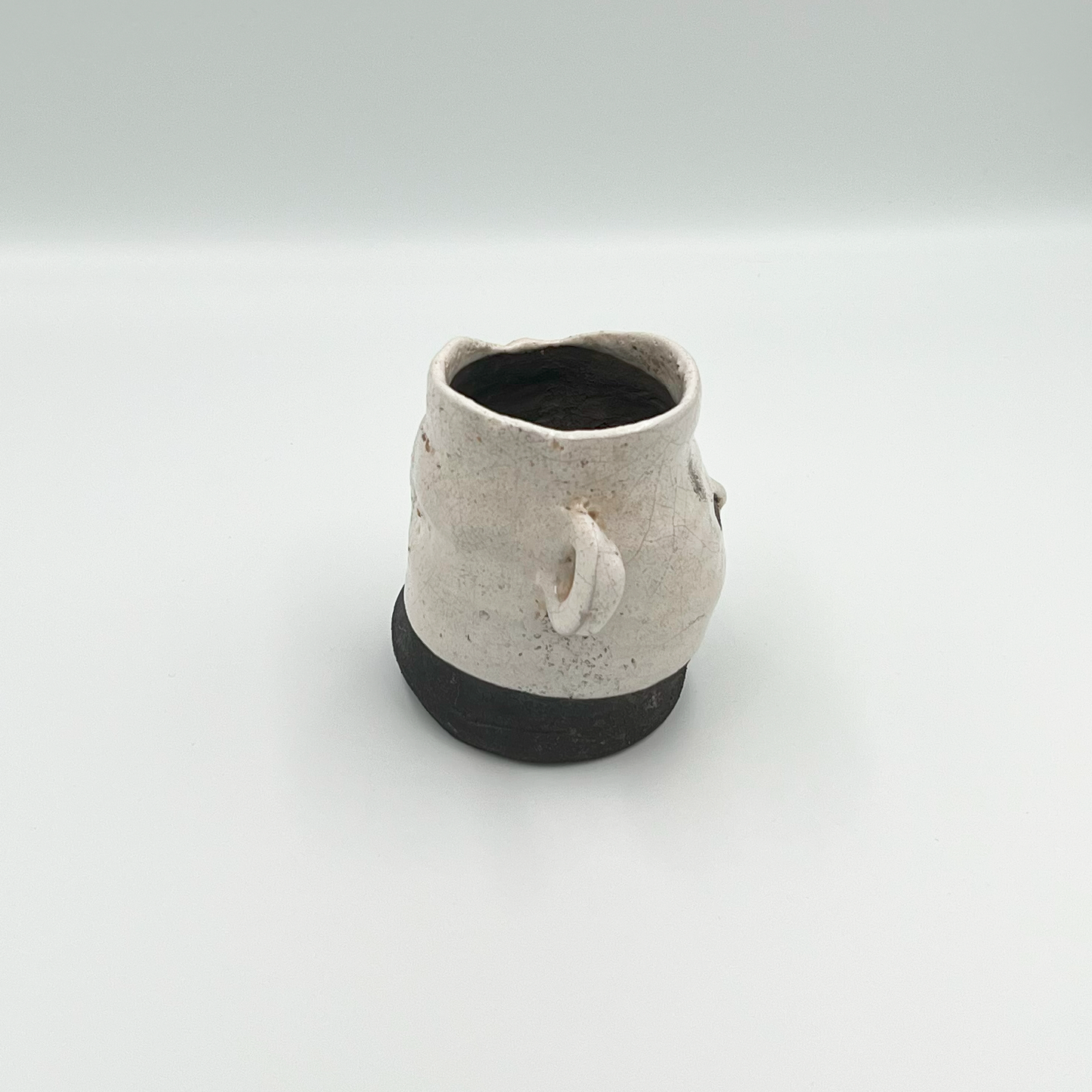 Ear-handled small vase