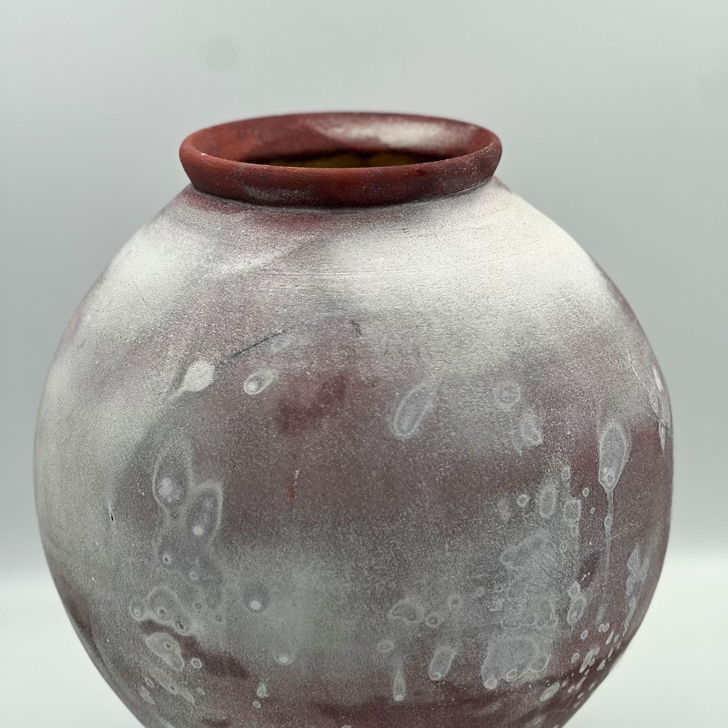 Moon jar Rukoryo - Rojo Violeta 2